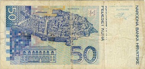 50 kuna naličje greška