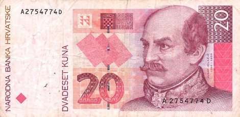 20 kuna lice