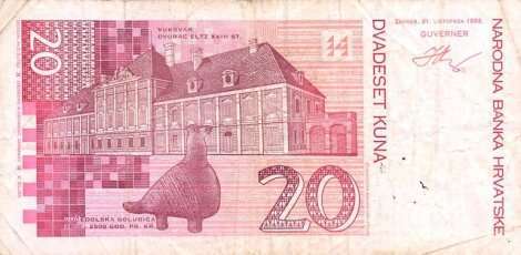20 kuna naličje