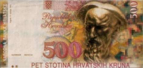 500 kruna lice