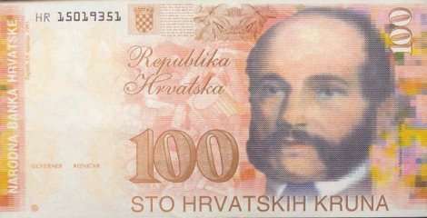 100 kruna lice
